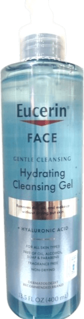 EUCERIN FACE HYDRATION CLEANSING GEL 400ML