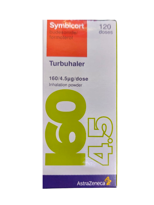SYMBICORT TURBUHALER 160/4.5 120 DOSES