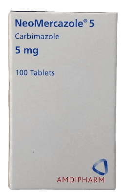 NEOMERCAZOLE 5MG-CARBIMAZOLE
