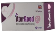 ATORGOOD (ATORVASTATIN) 10MG TABLETS 30'S