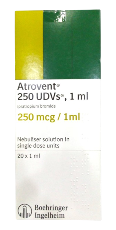 ATROVENT (NEBULIZATION) VIALS 20'S