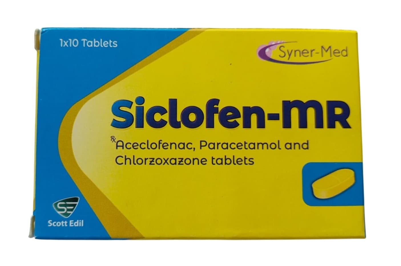 SICLOFEN MR TABS 1O'S