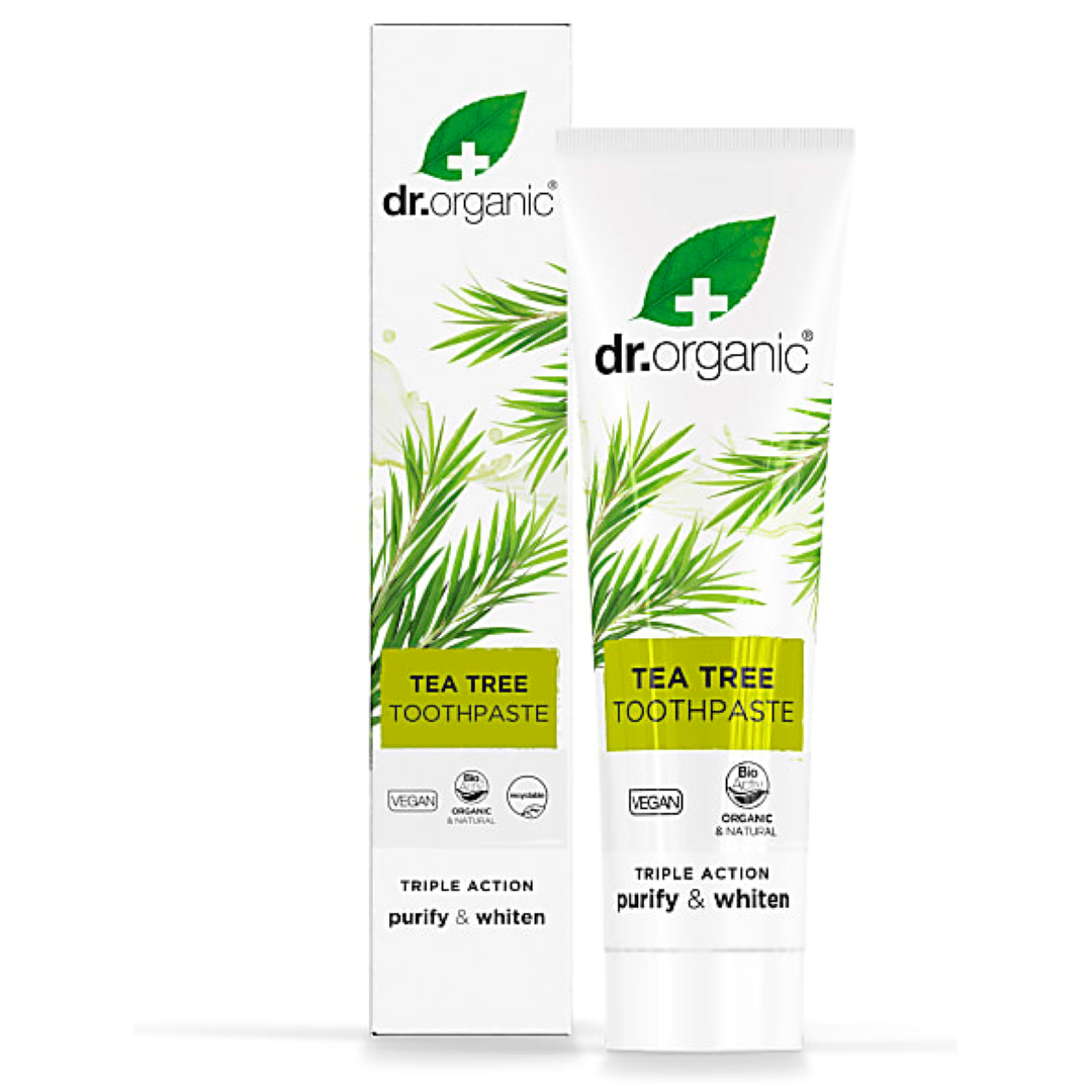 DR ORGANIC TEA TREE TOOTHPASTE PURIFY & WHITEN 100ML
