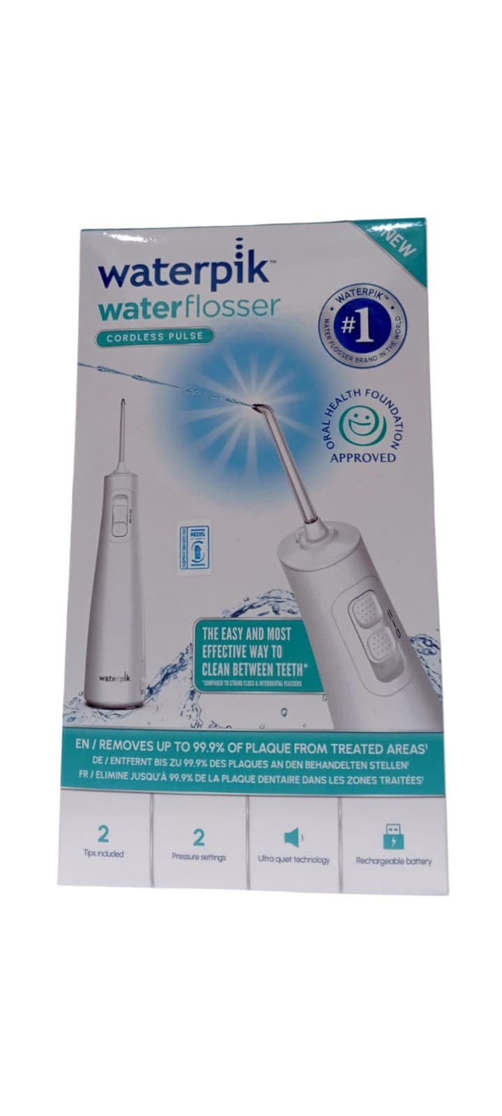WATERPIK WATERFLOSSER CORDLESS-PULSE