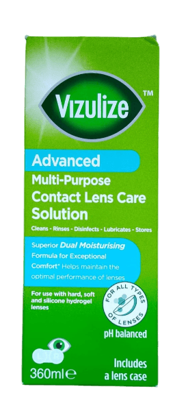 VIZULIZE CONTACT LENS SOLN 360ML