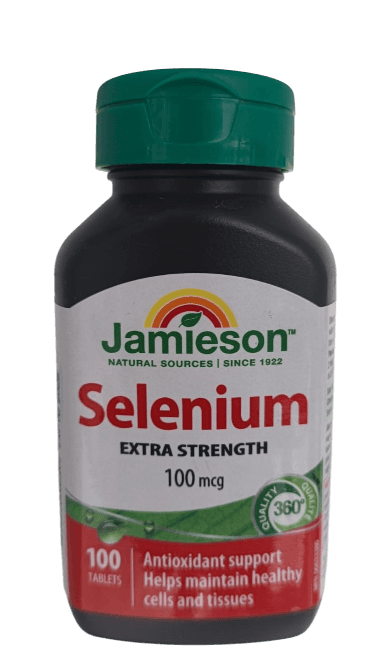 JAMIESON SELENIUM EXTRA STRENGTH 100MCG 100'S