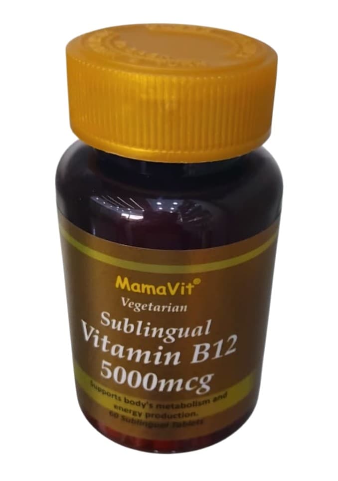MAMAVIT VITAMIN B12 5000MCG SUBLINGUAL 60'S
