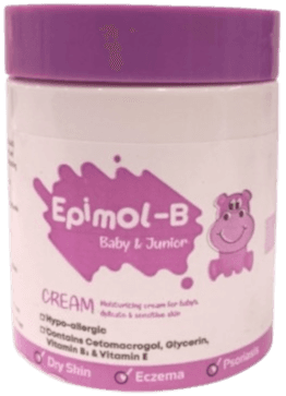 EPIMOL B BABY &JUNIOR CREAM 150MG
