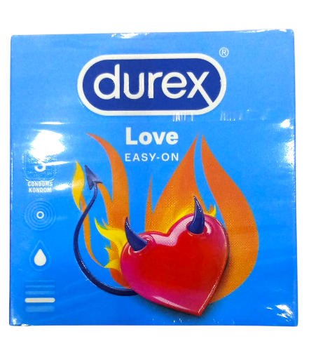 DUREX LOVE EASY ON CONDOM 3'S