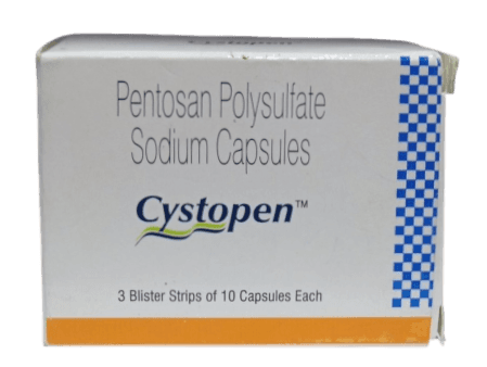 CYSTOPEN(pentosan polysulphate sodium) 100mg 30s