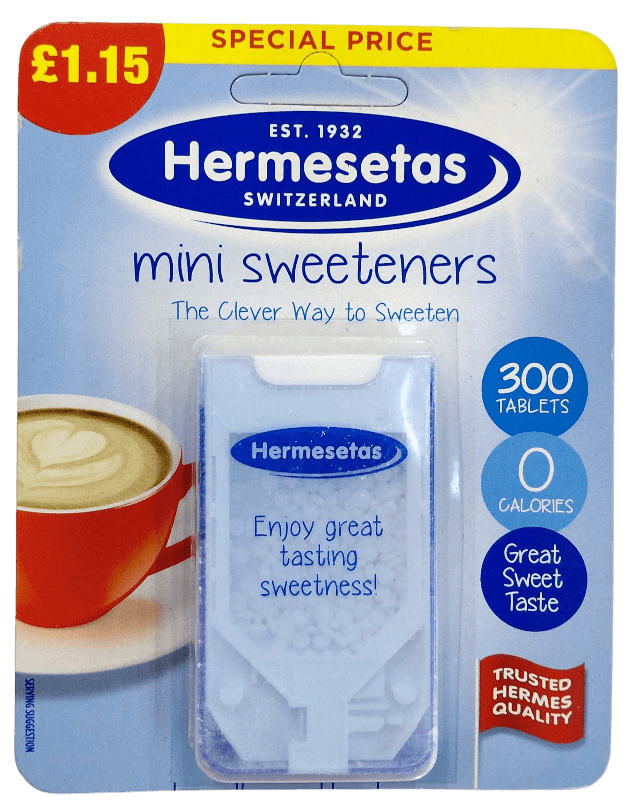 HERMESETAS MINI SWEETENERS 300s
