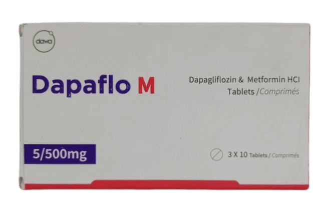 Dapaflo 5/500MG TABLETS 30'S