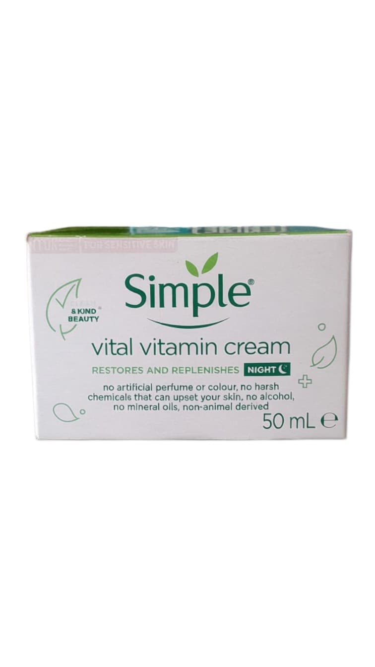 SIMPLE VITAL VITAMIN CREAM 50ML