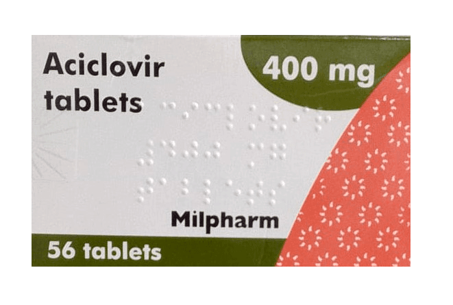 ACYCLOVIR 400MG TABLETS UK 56'S