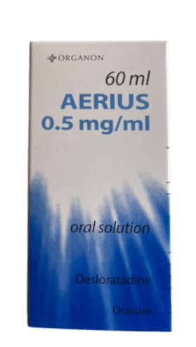 SCHERING-PLOUGH AERIUS SYRUP, 60ML