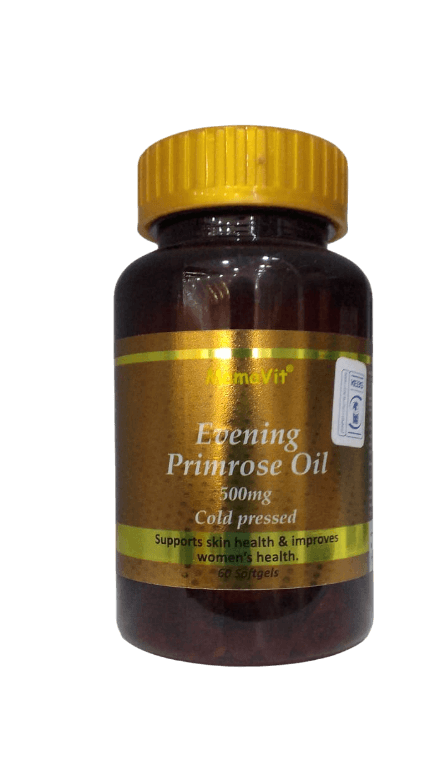 MAMAVIT EVENING PRIMROSE OIL 500MG COLD PRESSED SOFTGEL 60'S