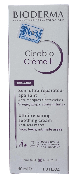 BIODERMA CICABIO SPF 50+ CREAM 40ML