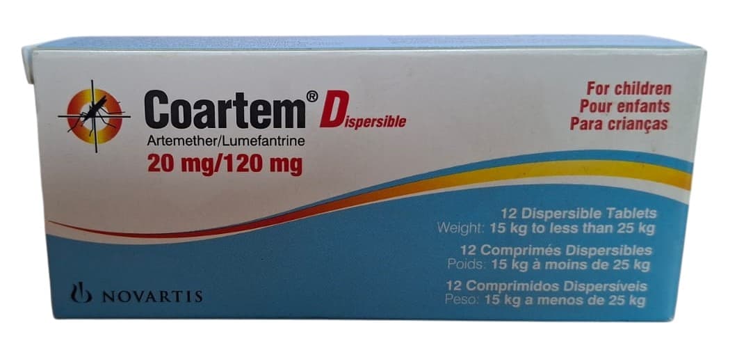 COARTEM 20/120MG 12S