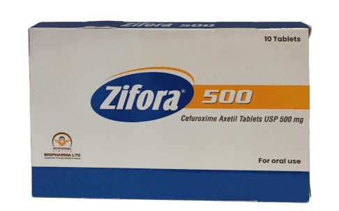 ZIFORA 500MG 10S
