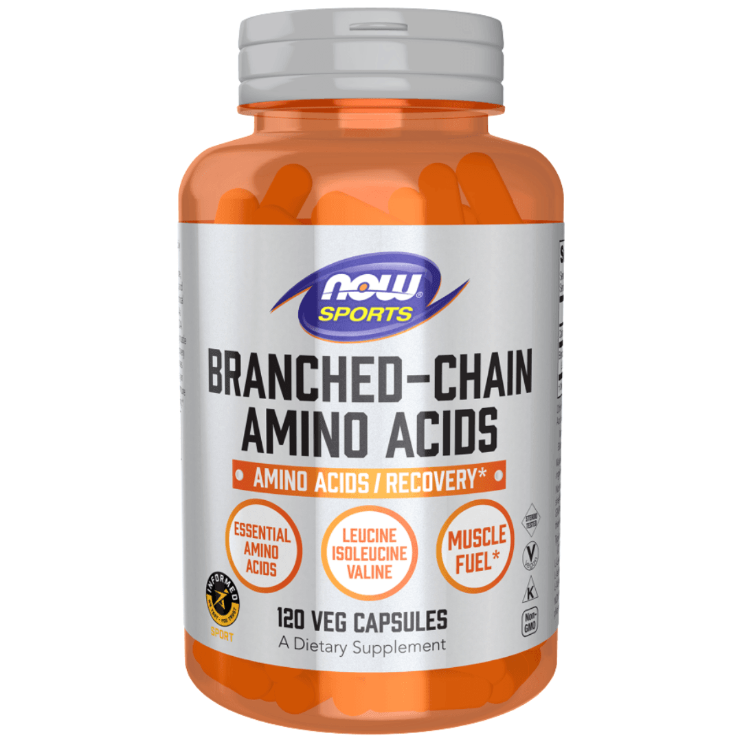NOW BRANCHED CHAIN AMINO ACIDS 120VEG CAPSULES