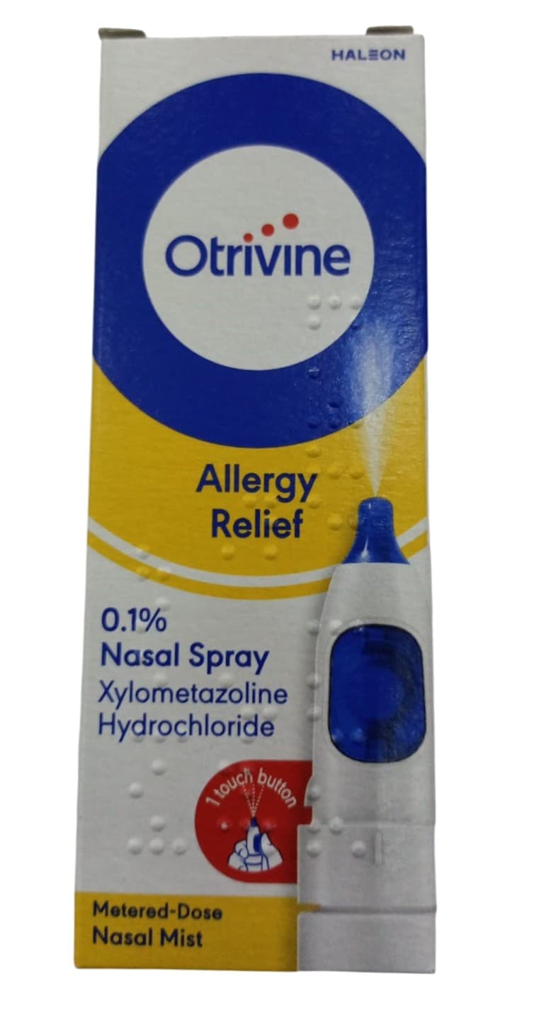 OTRIVINE ALLERGY NASAL SPRAY 10MLS