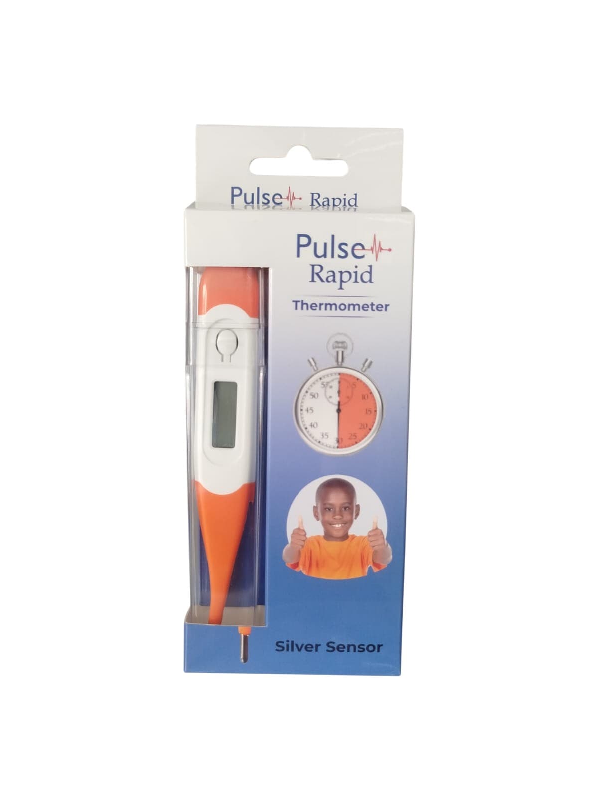 PULSE RAPID THERMOMETER SILVER SENSOR