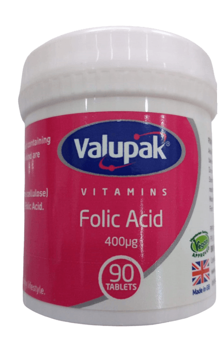 VALUPACK FOLIC ACID TABS 90'S