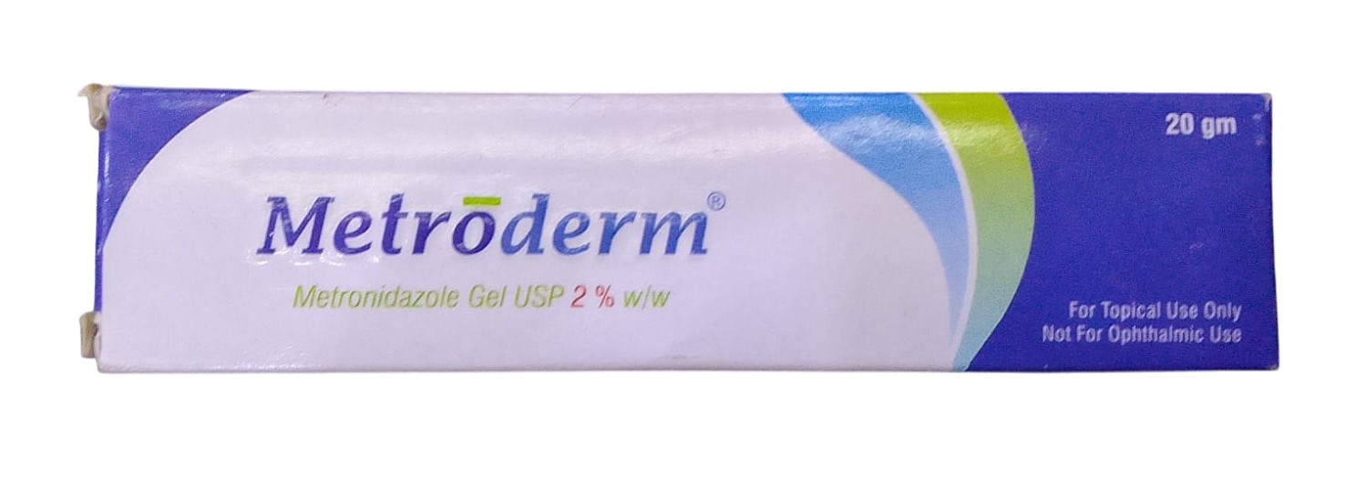 METRODERM (METRONIDAZOLE) GEL 2%W/W 20GMS