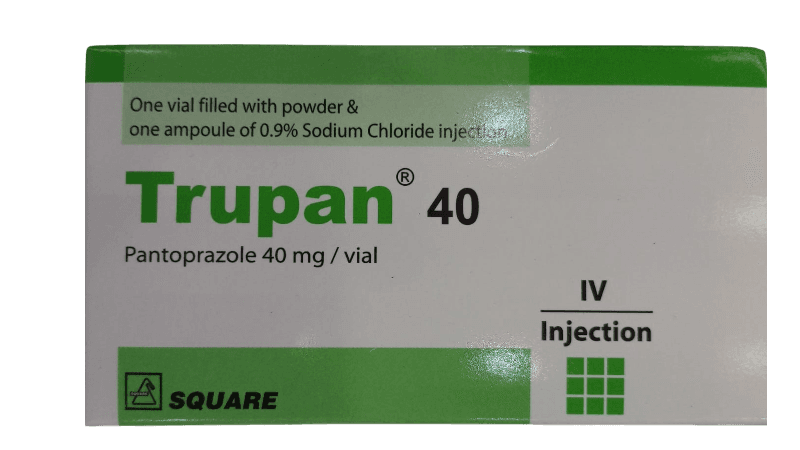 PANTOPRAZOLE TRUPAN 40MG I.V INJ.