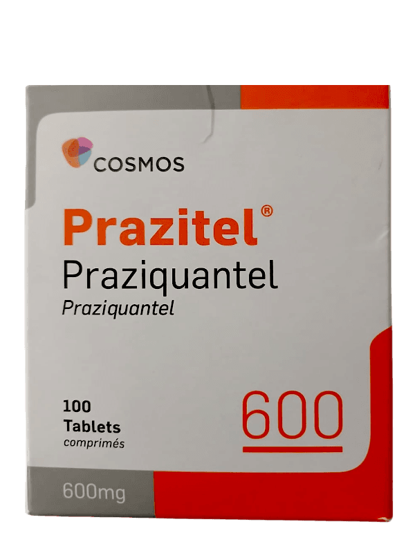 PRAZICICIDE (PRAZIQUANTEL)600MG