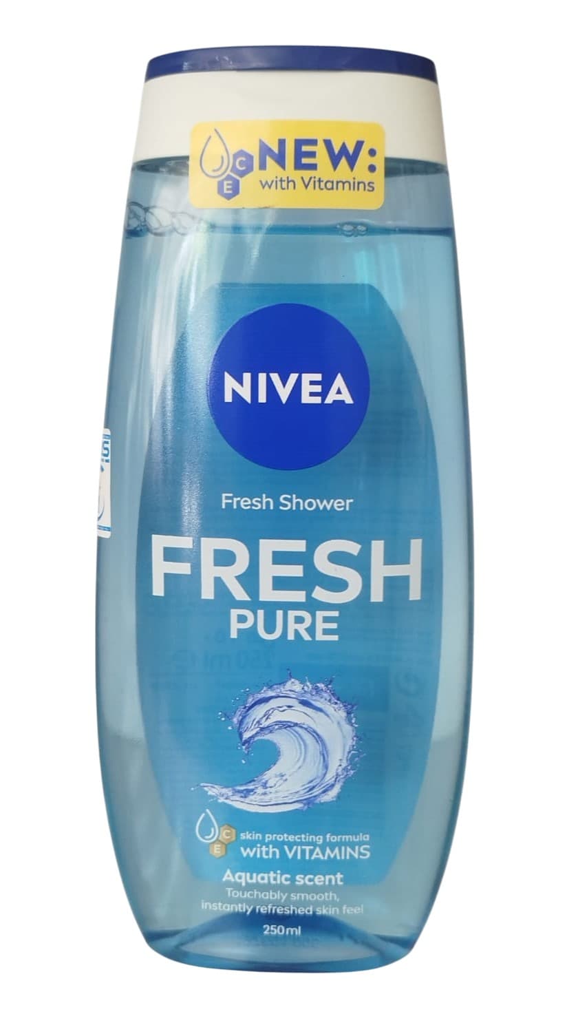 NIVEA SHOWER WOM FRESH PURE 250ML