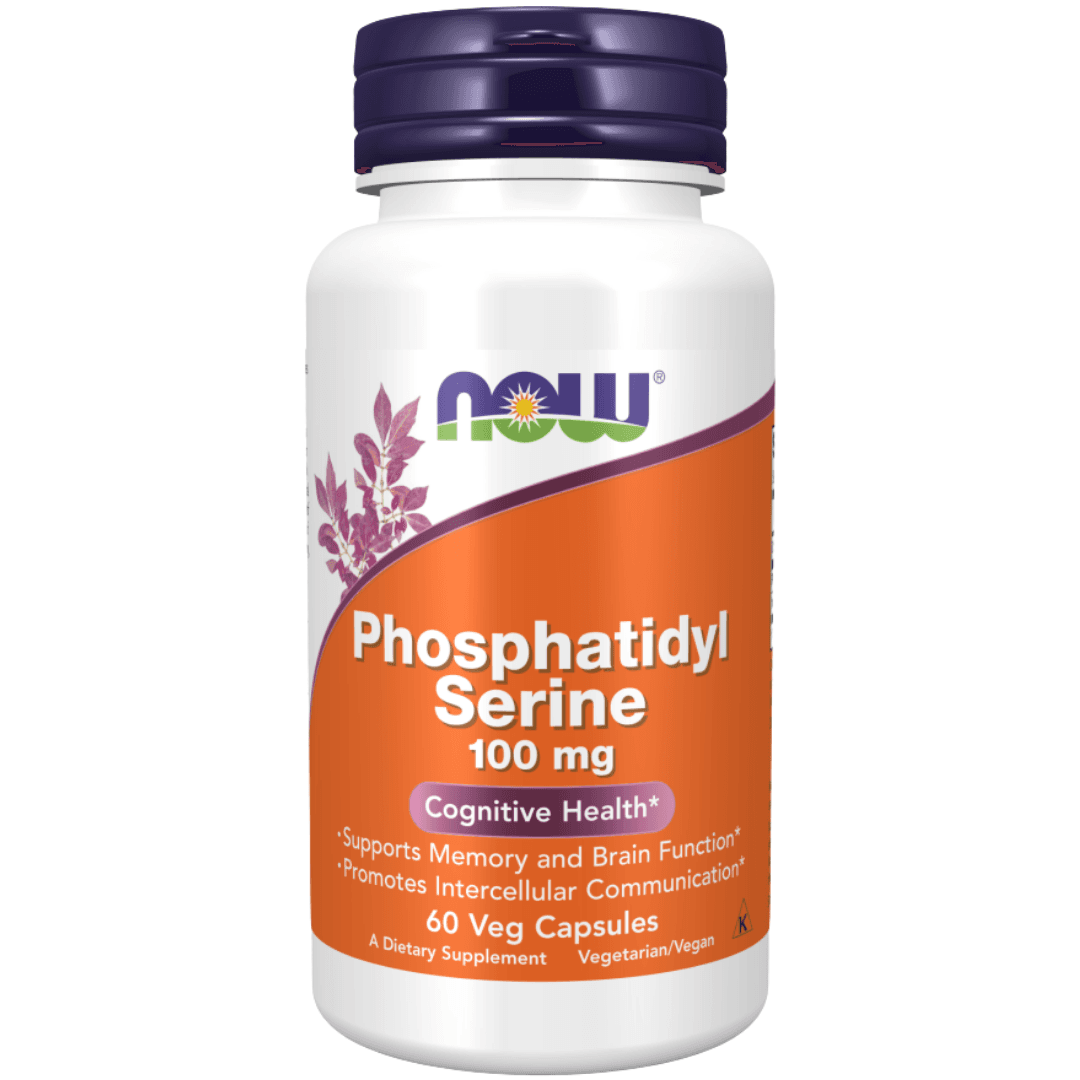 NOW PHOSPHATIDYL SERINE 100MG VEG CAPSULES 60'S