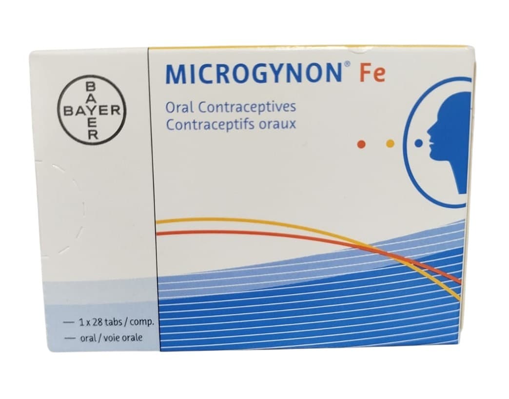 MICROGYNON FE ORAL CONTRACEPTIVE PILLS, 28TABLETS