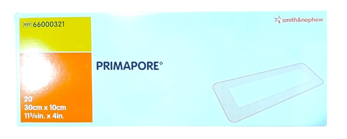 PRIMAPORE 30CM * 10CM DRESSING 20'S