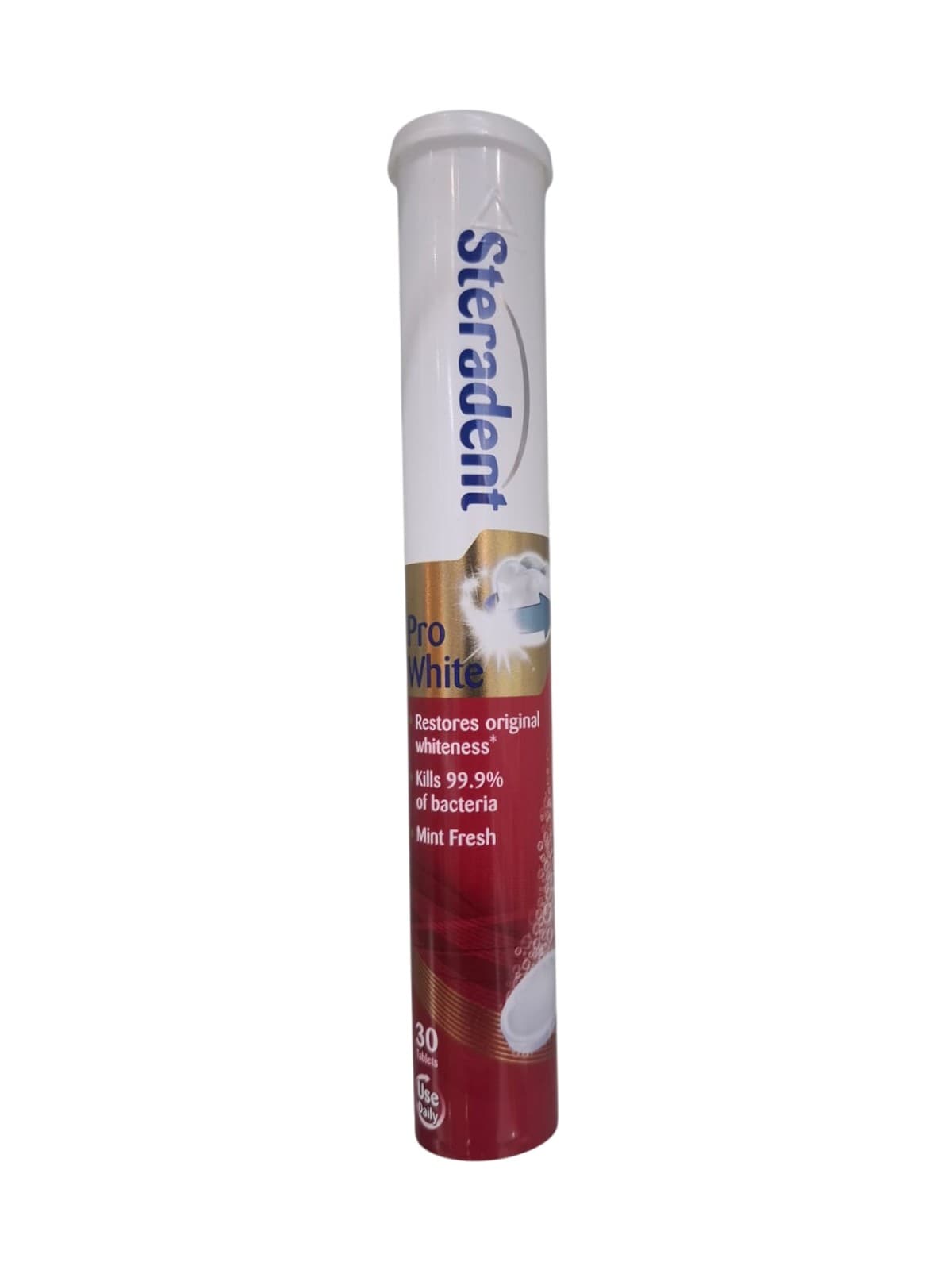 STERADENT PRO WHITE TABLETS 30'S