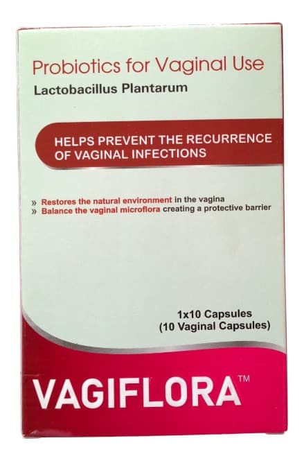 VAGIFLORA VAGINAL CAPSULES 10'S