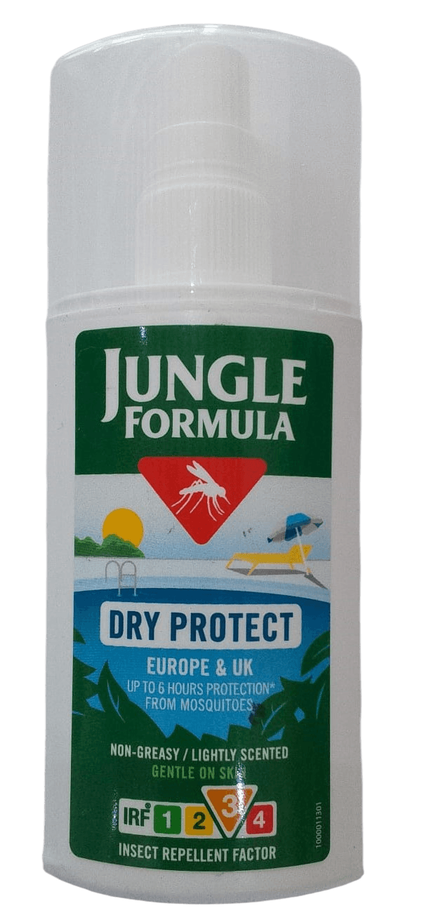 JUNGLE FORMULA DRY PROTECT AEROSOL 125MLS