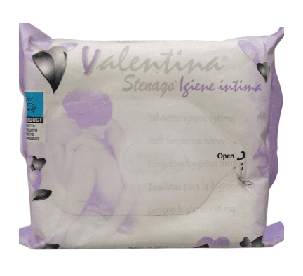 VALENTINA INTIMATE WETWIPES 20S
