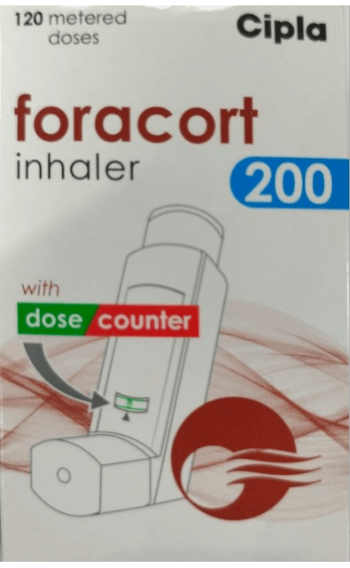 FORACORT INHALER 200MCG