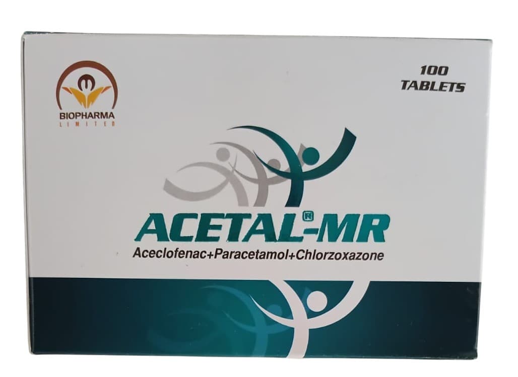 ACETAL-MR TABS 100'S
