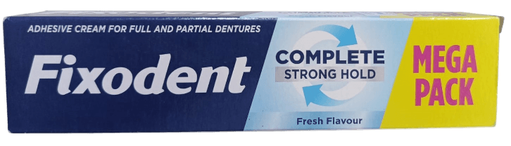 FIXODENT COMPLETE STRONG HOLD FRESH FLAVOR 70GMS