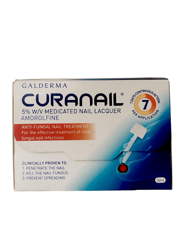 CURANAIL 5% MEDICATED NAIL LACQUER ANTIFUNGAL (AMOROLFINE) 3ML