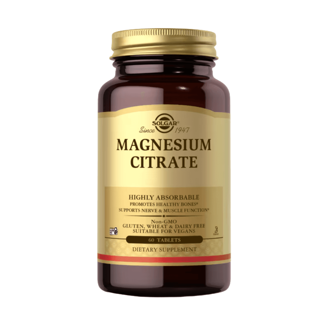 SOLGAR MAGNESIUM CITRATE 60 TABLETS