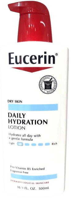 EUCERIN DRY SKIN DAILY HYDRATION LOTION 500MLS