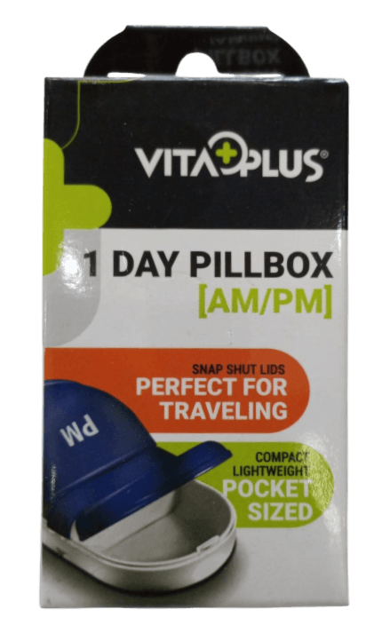 VITAPLUS VP64001 1 DAY PILLBOX AM/PM