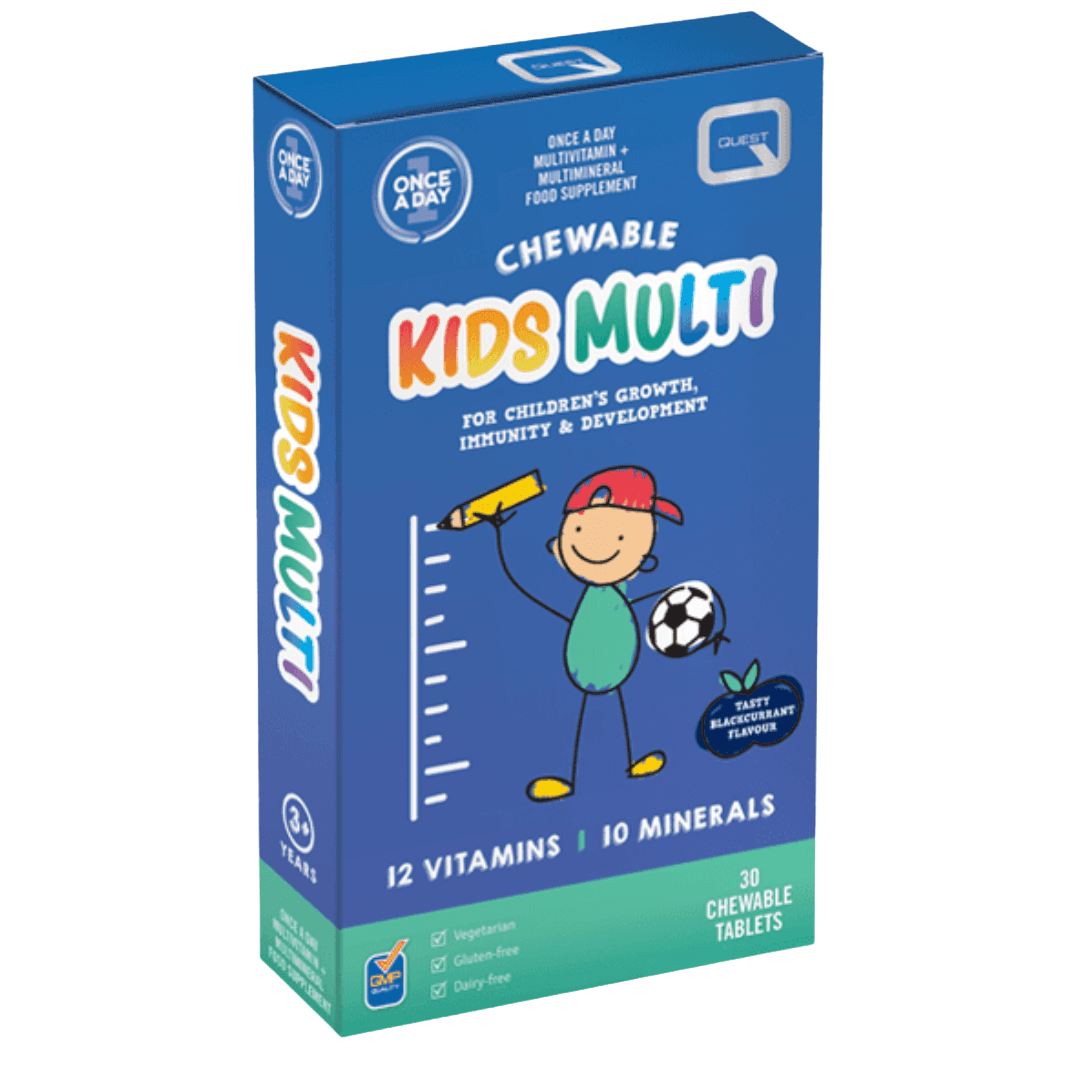 QUEST ONCE A DAY CHEWABLE KIDS MULTI 30 CHEWABLE TABLETS