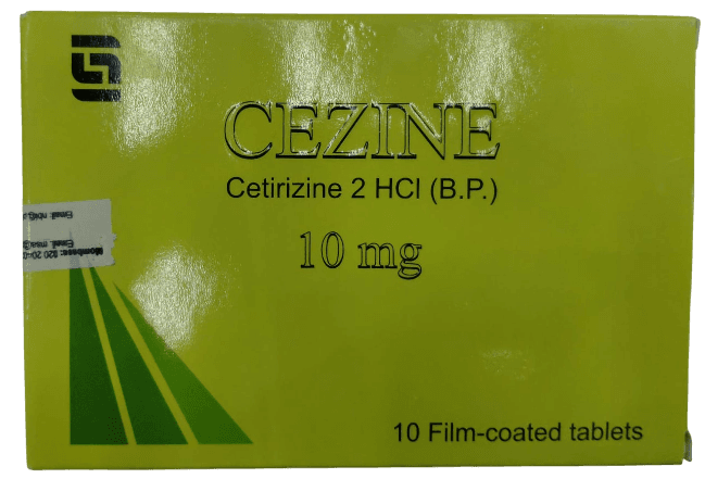 CEZINE (CETRIZINE) TABS 10MG 10'S