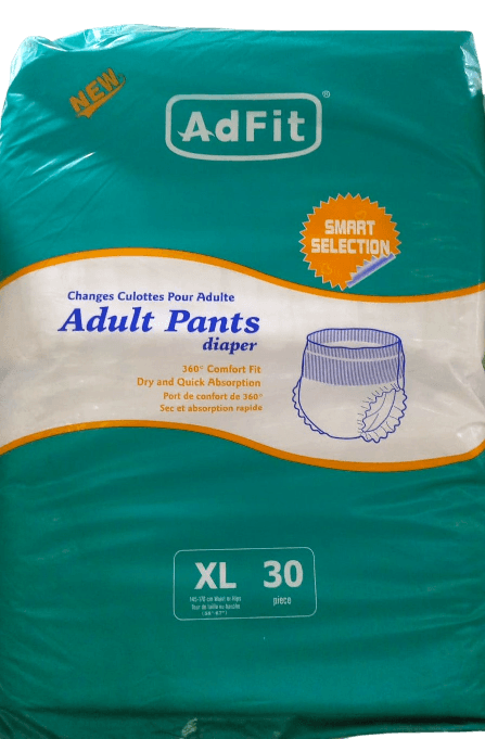 ADFIT ADULT PANTS DIAPER XL 30's