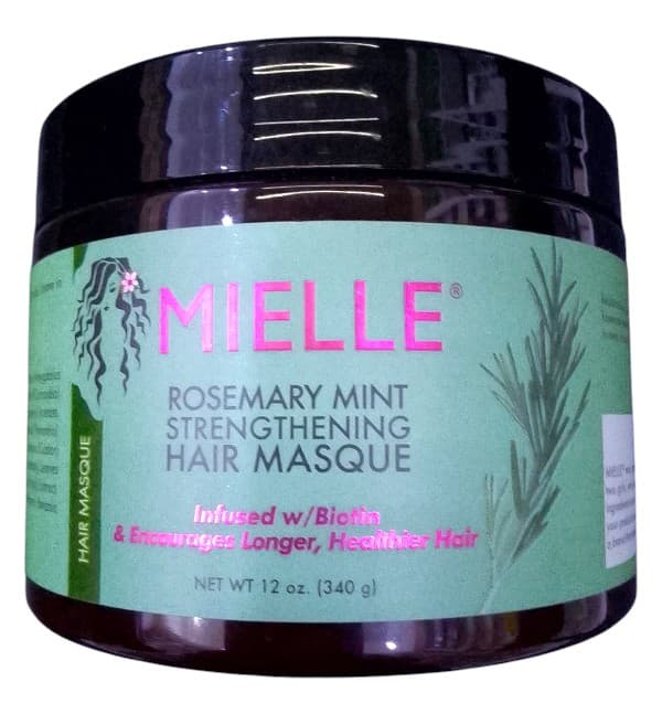 MIELLE ROSEMARY MINT STRENGTHENING HAIR MASK 340G