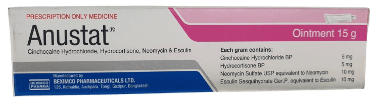 ANUSTAT OINTMENT 15GMS